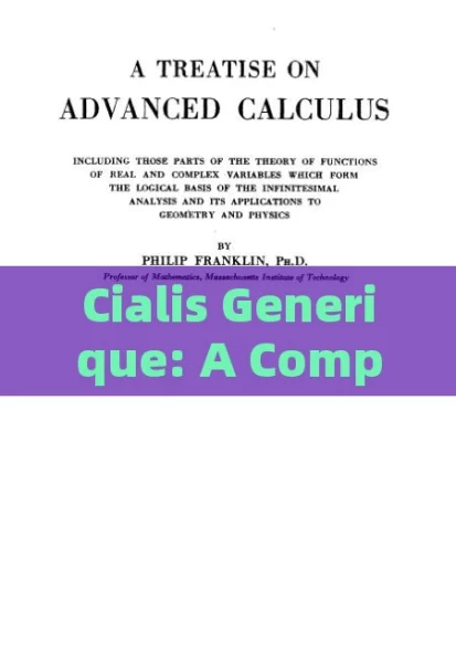 Cialis Generique: A Comprehensive Guide