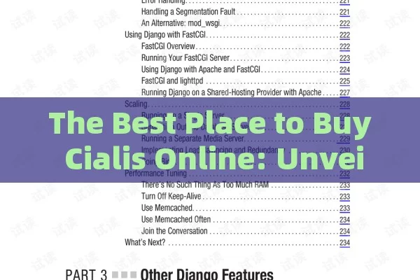 The Best Place to Buy Cialis Online: Unveiling the Secrets, Best Place to Buy Cialis Online - Secure & Reliable Options