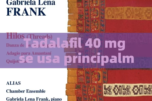 Tadalafil 40 mg is used primarily for the following purposes: