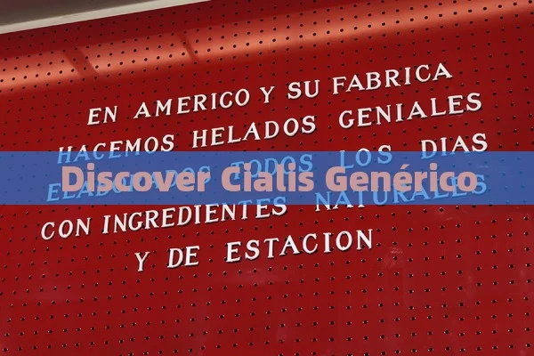 Discover Cialis Genérico